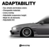Nissan Silvia S14 Zenki BN Sports V2 1993-1996 - Side Car template | Adaptability