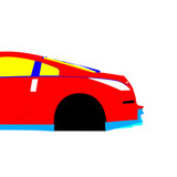 Nissan 350z Nismo 2002-2009 - Side Car template | Mask