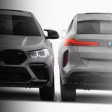 BMW X6 F96 2019-2022 - Full Car template | Front and Rear