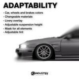 Nissan Silvia S14 Zenki D-Max Type 2 1993-1996 - Side Car template | Adaptability