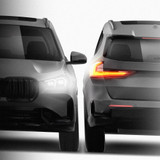 BMW IX1 U11 2022-2025 - Full Car template | Front and Rear