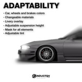 Nissan Silvia S14 Zenki Uras 1993-1996 - Full Car template