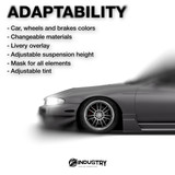 Nissan Silvia S14 Zenki Uras 1993-1996 - Side Car template