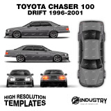 Toyota Chaser 100 Drift 1996-2001 - Full Car template