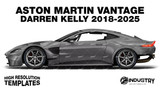 Aston Martin Vantage 'Darren Kelly' Drift - Side Car template | Matt