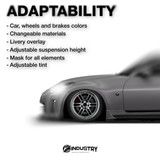 Nissan 350z (no spoiler) 2002-2009 - Side Car template | Adaptability