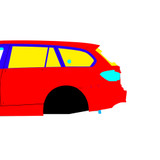 BMW E91 'Keski Korpi' Drift Spec 2005-2012 - Full Car template | Mask