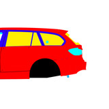 BMW E91 'Keski Korpi' Drift Spec 2005-2012 - Side Car template | Mask