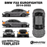 BMW F22 Eurofighter 2007-2013 - Full Car template | Matt