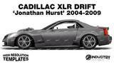 Cadillac XLR Drift 'Jonathan Hurst' 2004-2009 - Side Car template | Matt