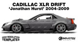 Cadillac XLR Drift 'Jonathan Hurst' 2004-2009 - Side Car template | Glossy
