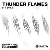 Thunder Flames (15 pcs.) - Graphic Resources
