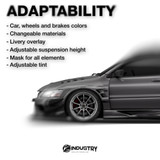 Mitsubishi Lancer Evo IX MR Edition 2006-2007 - Full Car template | Adaptability