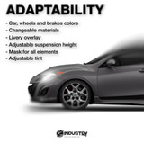 Mazda Mazdaspeed 3 2009-2013 - Full Car template | Adaptability