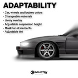 Nissan Silvia S13 Convertible D-Max Type 3 1988-1998 - Full Car template | Adaptability