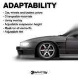Nissan Silvia S13 Convertible D-Max Type 3 1988-1998 - Side Car template | Adaptability