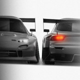 Mazda RX-7 FD3S Spec JD X1 'James Deane' 1992-2002 - Full Car template | Front and Rear