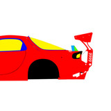 Mazda RX-7 FD3S  'Mad Mike' 1992-2002 - Side Car template | Mask