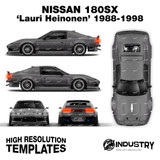 Nissan 180sx 'Lauri Heinonen' 1988-1998 - Full Car template