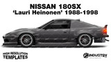 Nissan 180sx 'Lauri Heinonen' 1988-1998 - Side Car template | Glossy