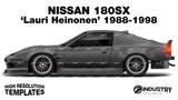 Nissan 180sx 'Lauri Heinonen' 1988-1998 - Side Car template | Matt