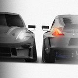 Nissan 370z 'Badass' 2008-2020 - Full Car template | Front and Rear