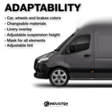 Mercedes-Benz Sprinter W907 L3H2 2018-2025 - Full Car template | Adaptability