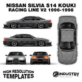 Nissan Silvia S14 Kouki Origin Labo Racing Line V2 1996-1998 - Full Car template