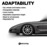 Chevrolet Corvette C5 1997-2004 - Side Car template