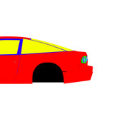 Nissan 180sx Origin Labo Racing Line 1988-1998 - Full Car template | Mask