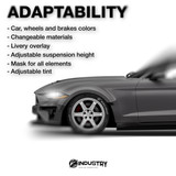 Ford Mustang S550 RTR Drift 2014-2023 - Side Car template | Adaptability