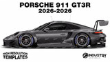 Porsche 911 GT3 R (992) 2023-2026 - Side Car template