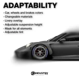 Porsche 911 GT3 R (992) 2023-2026 - Side Car template | Adaptability