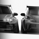 Toyota Corolla GR Pandem 2022-2026 - Full Car template | Front and rear