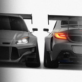 Toyota GR86 Pandem 2021-2026 - Full Car template | Front and rear