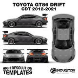 Toyota GR86 Drift CDT 2021-2026 - Full Car template | Glossy