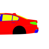 BMW G30 - Full Car template | Mask