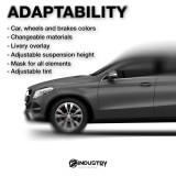 Mercedes-Benz GLE Coupe (W166) 2015-2019 - Full Car template | Adaptability
