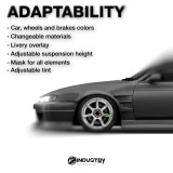 Nissan Silvia S14 Kouki RSD Factory 1996-1998 - Full Car template | Adaptability