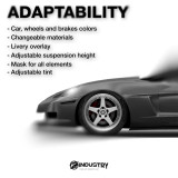 Chevrolet Corvette C6 Drift 2005-2013 - Side Car template | Adaptability