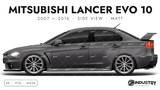 Mitsubishi Lacner Evo 10 2007-2016 - Side Car template | Matt