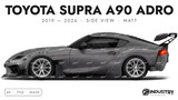 Toyota Supra A90 Adro Drift 2019-2026 - Side Car template | Matt