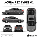 Acura RSX TypeS 02 - Full Car template | Matt