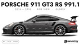 Porsche 911 GT3 RS 991.1 2015-2018 - Side Car template | Glossy