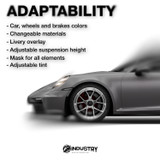 Porsche 911 GT3 992.1 2021-2026 - Side Car template | Adaptability