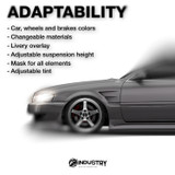 Toyota Chaser 100 Vertex V1 1996-2001 - Side Car template | Adaptability