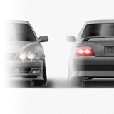 Toyota Chaser 100 Kouki Vertex 1996-2001 - Full Car template | Front and rear