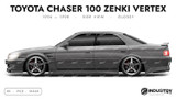 Toyota Chaser 100 Zenki Vertex 1996-1998 - Side Car template | Glossy