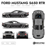 Ford Mustang S650 RTR 2023-2026 - Full Car template | Matt