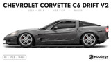 Chevrolet Corvette C6 Drift V2 2005-2013 - Side Car template | Glossy